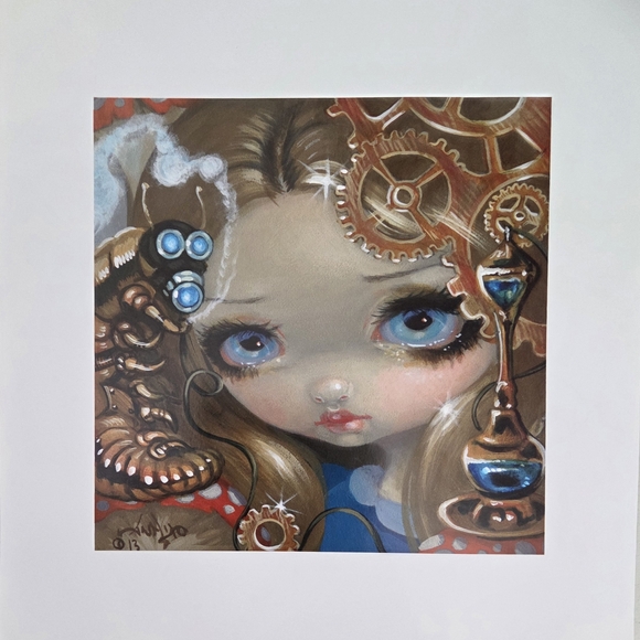 Jasmine Becket Griffith Other - Jasmine Becket Griffith Signed Print Whimsical Steampunk Art